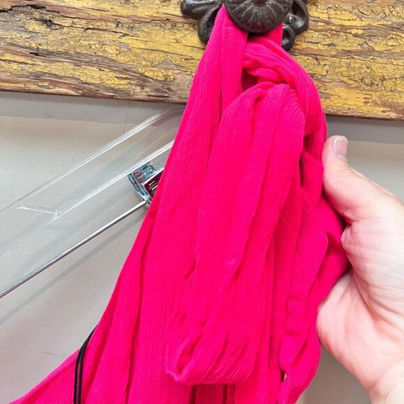 NEW Scotch & Soda Womens One Shoulder Bow Dress- Size 38 (US M) - Picture 2 of 8